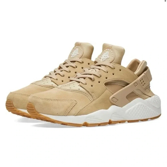 NIKE Air Huarache Run Sneakers in Mushroom Size 8 - Picture 11 of 11